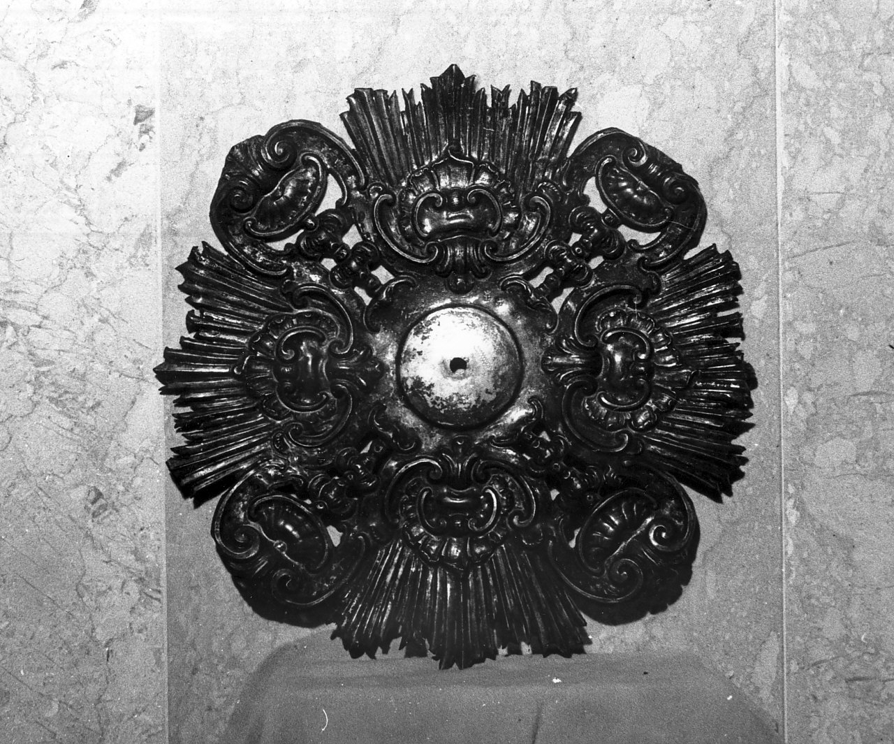 aureola di statua - bottega napoletana (sec. XVIII)