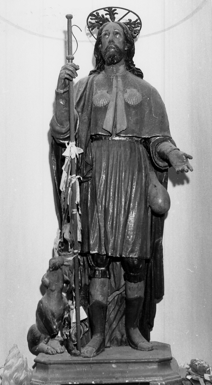 San Rocco (statua) - bottega calabrese (seconda metà sec. XVIII)