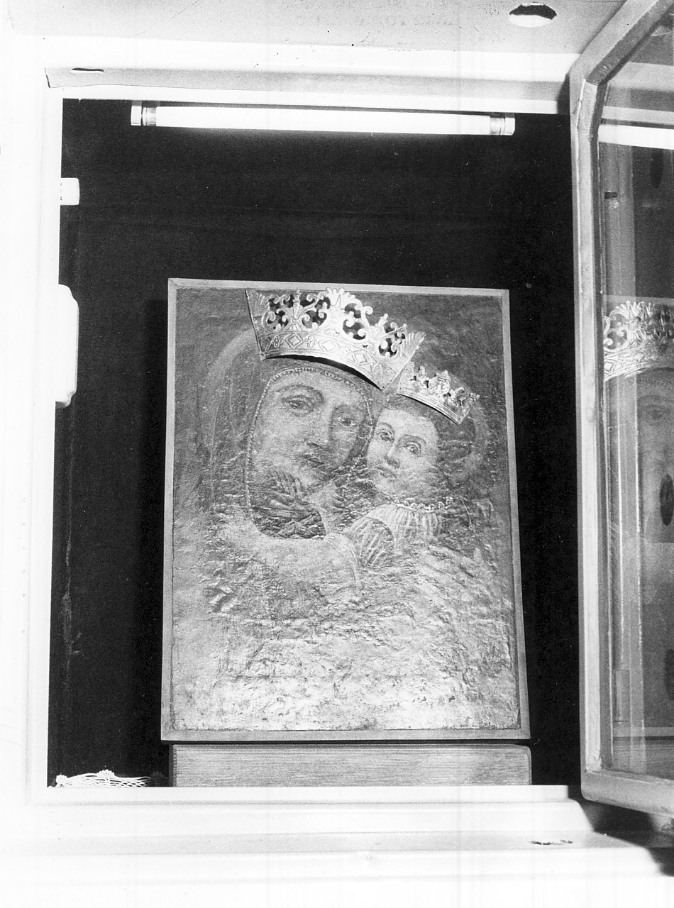 Madonna degli Infermi, Madonna con Bambino (dipinto) - ambito calabrese (sec. XVII, sec. XVIII)