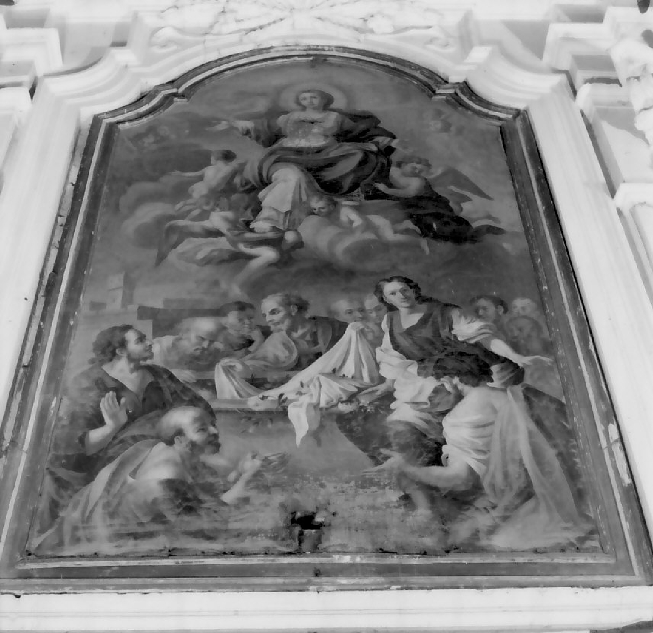 Madonna Assunta (dipinto) di Gualtieri Genesio (attribuito) (seconda metà sec. XVIII)