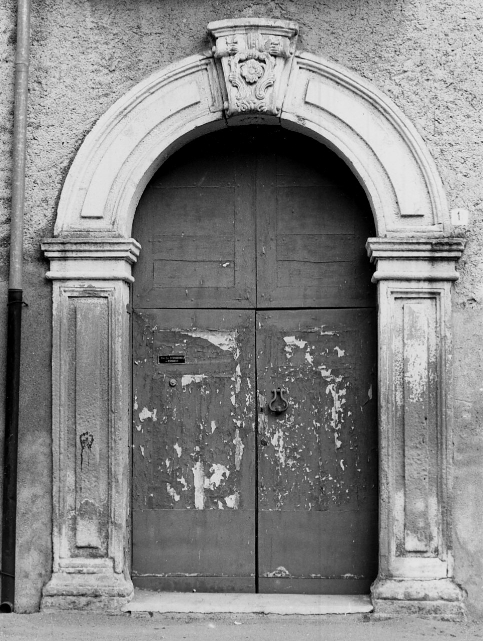 portale - ad arco, opera isolata - bottega calabrese (sec. XIX)