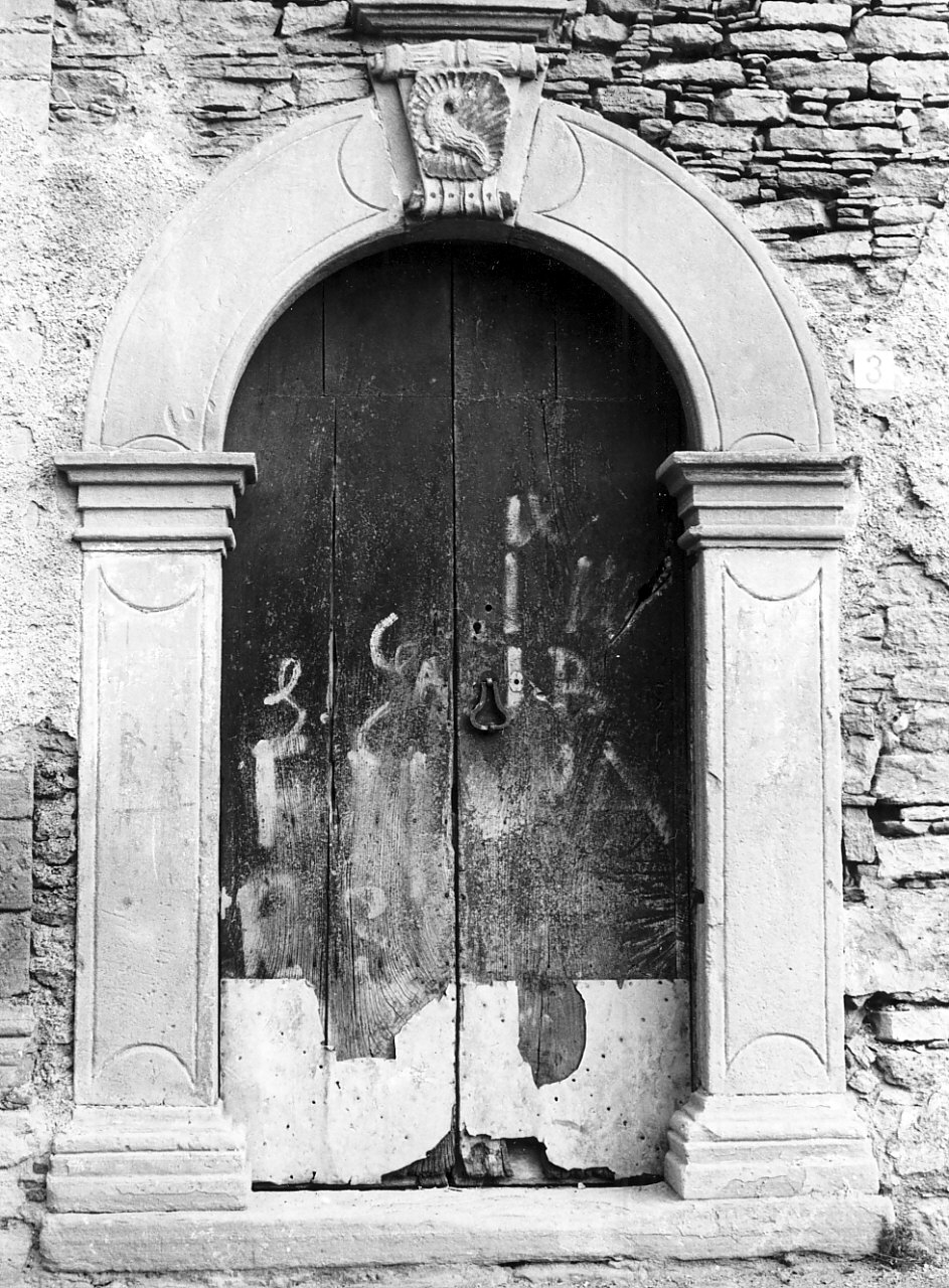 portale - ad arco, opera isolata - bottega calabrese (sec. XIX)