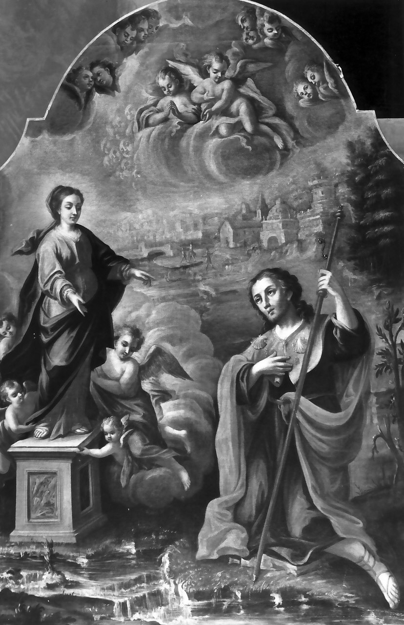 San Giacomo il Maggiore (dipinto, opera isolata) di Gualtieri Genesio (sec. XVIII)