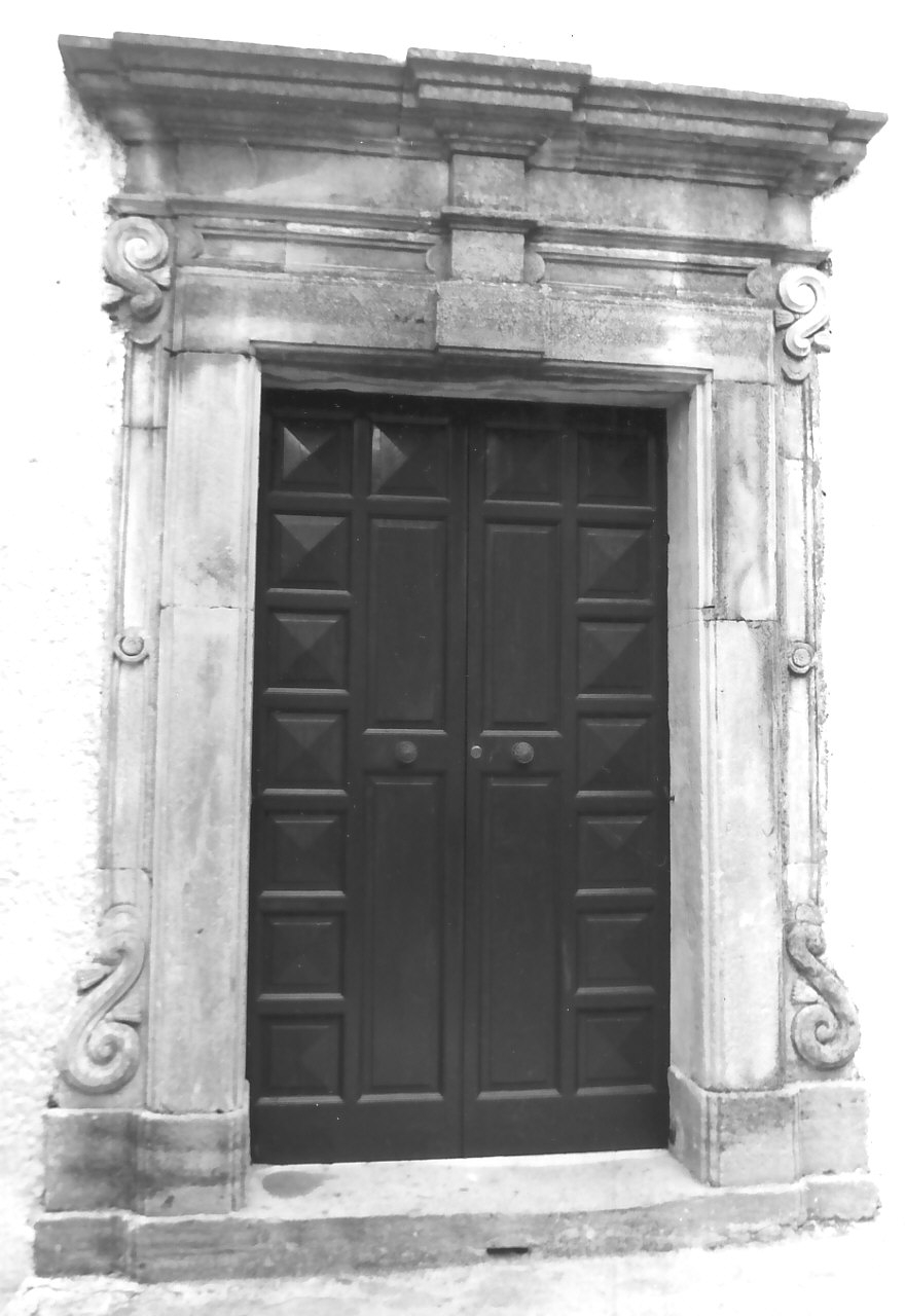 portale, opera isolata - bottega calabrese (sec. XIX)
