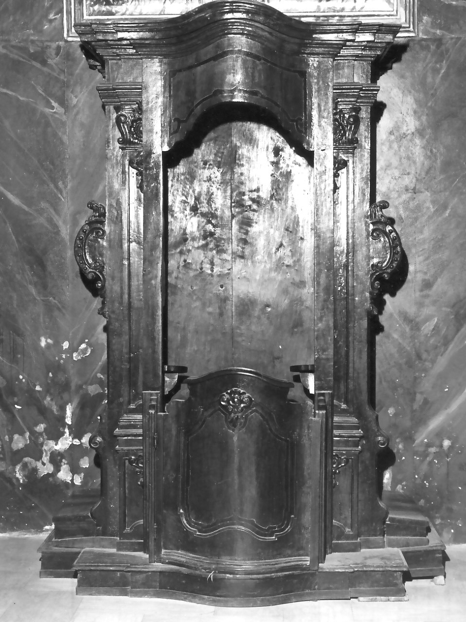 confessionale, opera isolata di Famiglia Lattari (sec. XVIII)