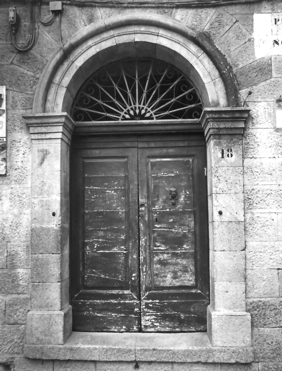 portale - bottega calabrese (fine sec. XIX)