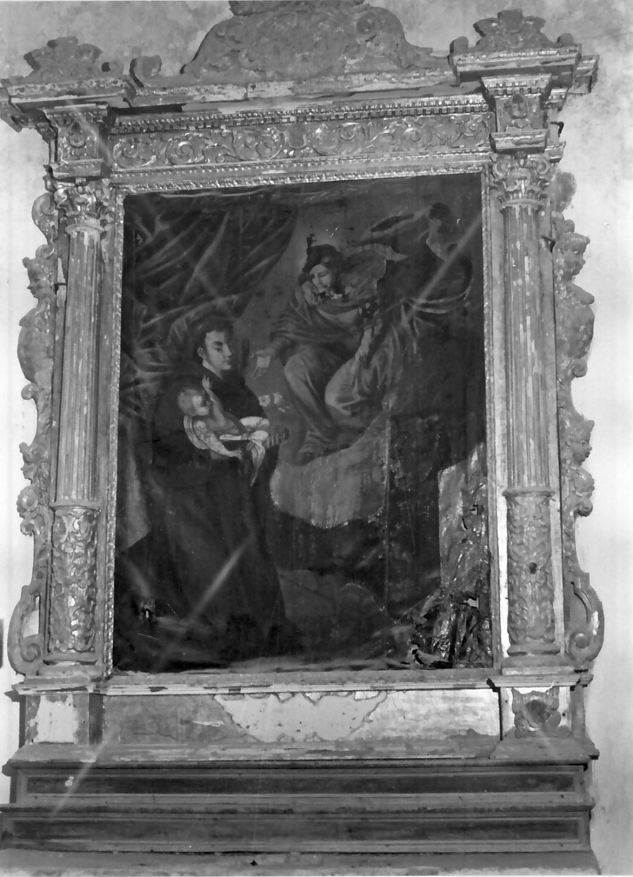 cornice di pala d'altare, opera isolata - bottega calabrese (sec. XVIII)