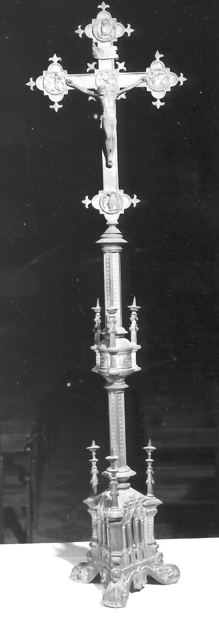 croce - bottega Italia meridionale (sec. XIX)