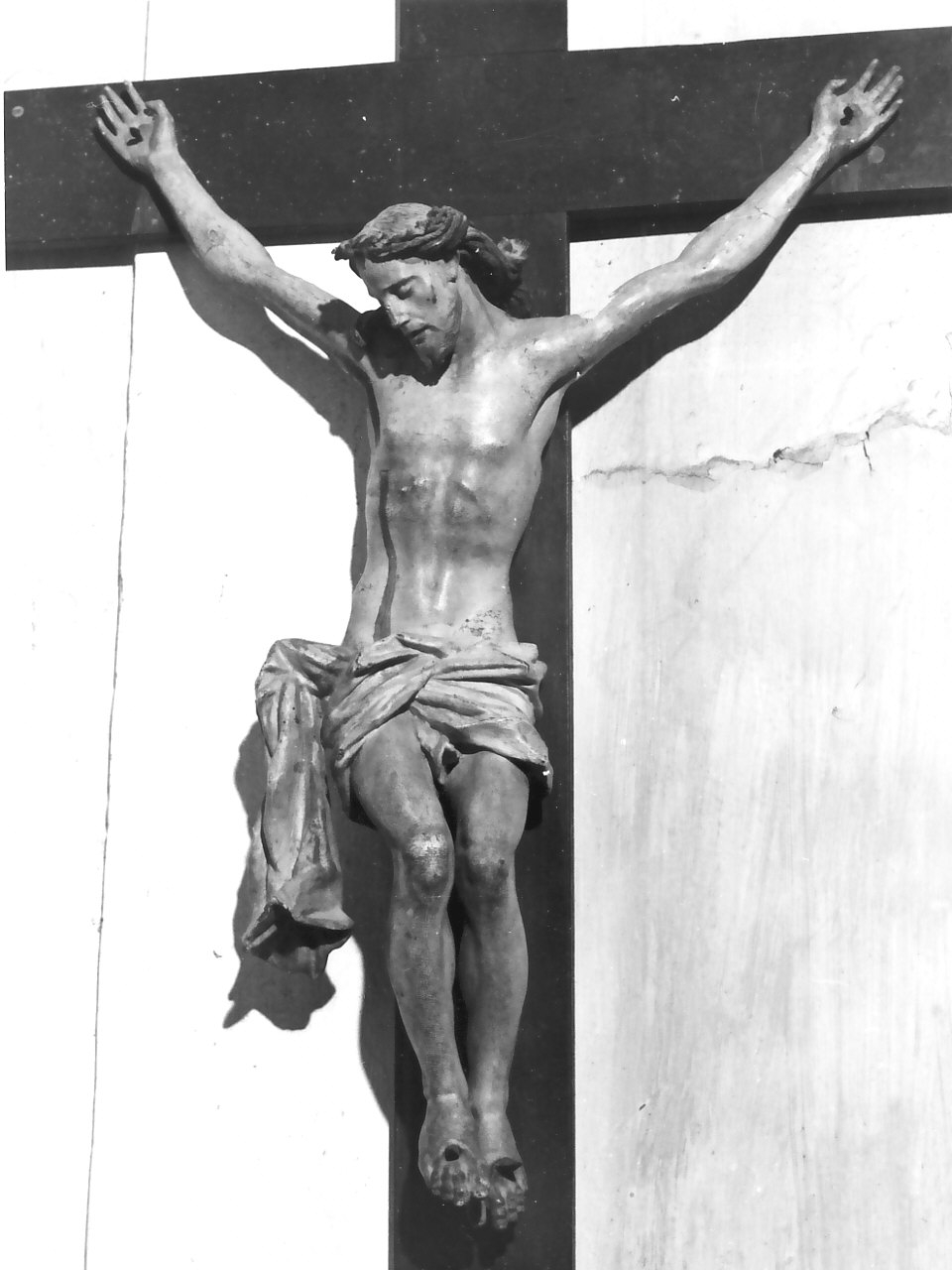 crocifisso - bottega Italia meridionale (sec. XIX)