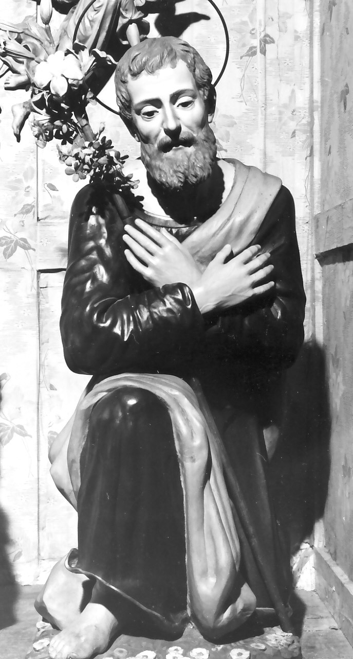 San Giuseppe (statua, elemento d'insieme) - bottega fiorentina (inizio sec. XX)