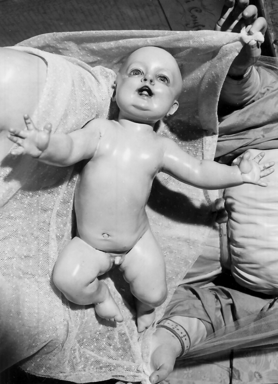 Gesù Bambino (statua, elemento d'insieme) - bottega fiorentina (inizio sec. XX)