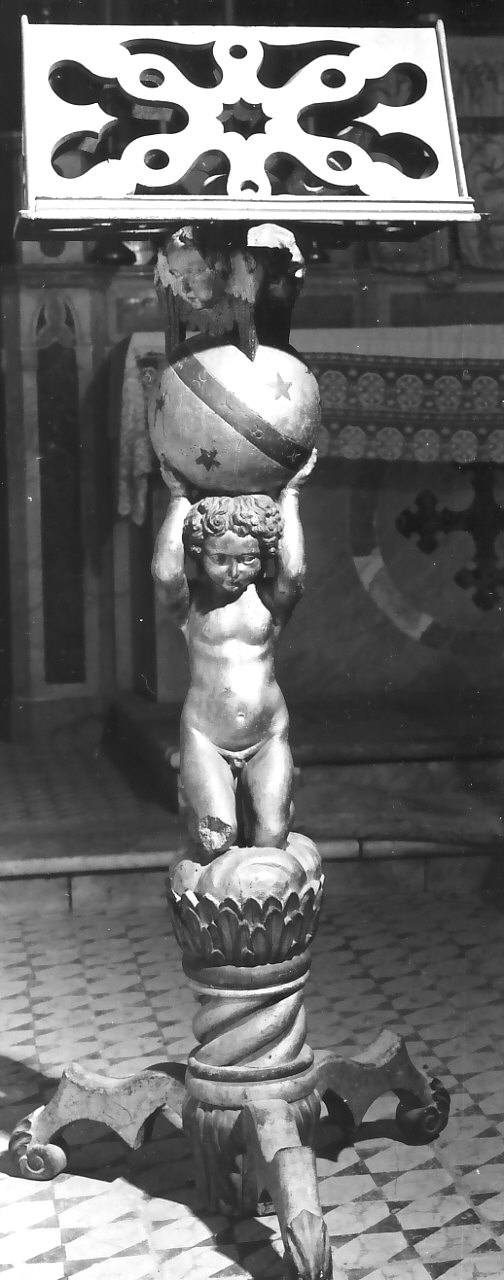 leggio - bottega calabrese (sec. XIX)