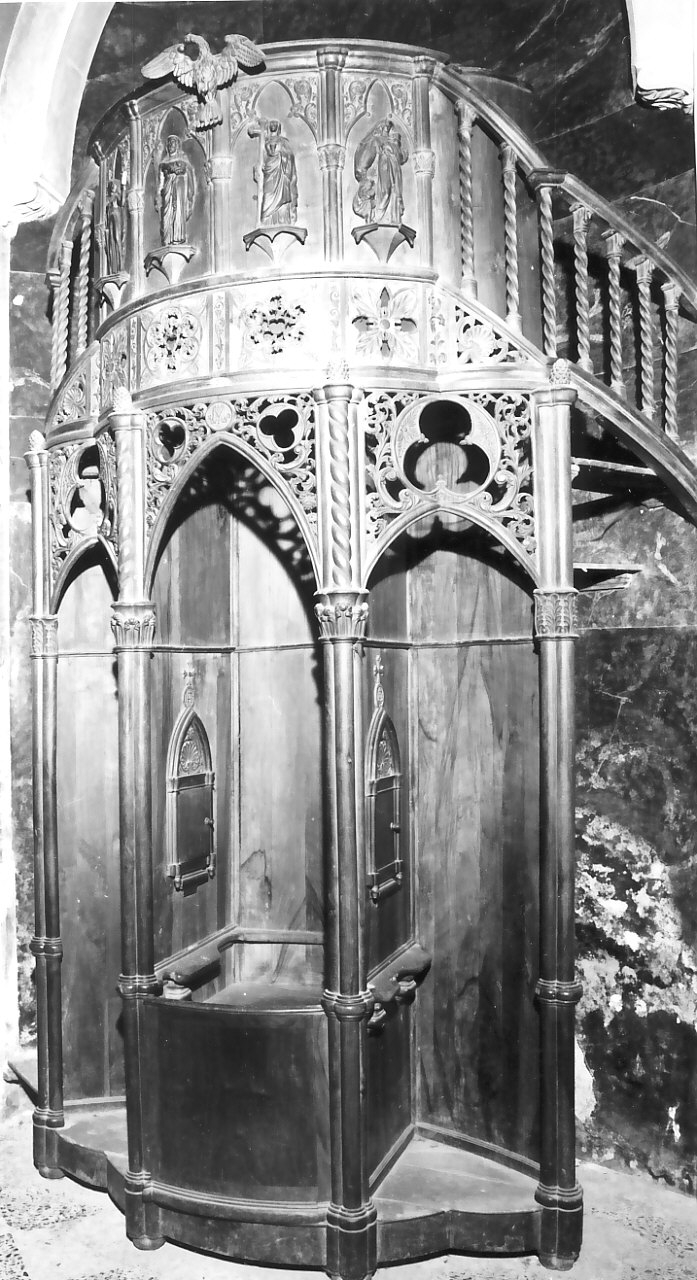 confessionale - bottega calabrese (sec. XIX)