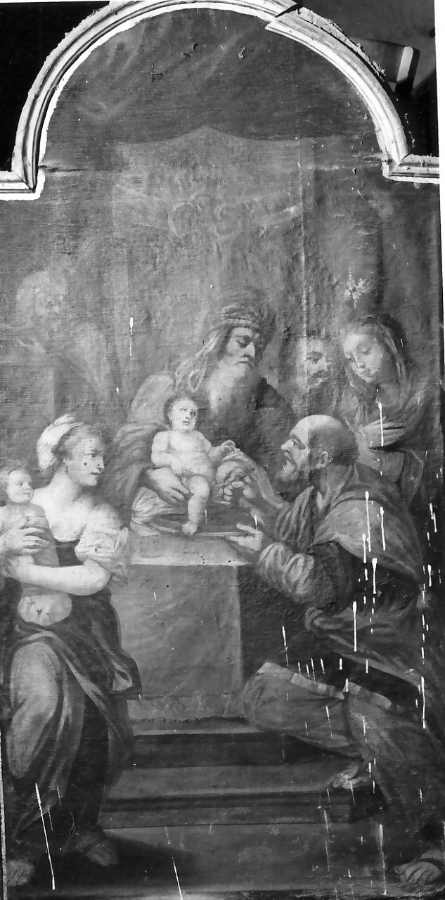 presentazione di Gesù al tempio (dipinto) - ambito Italia meridionale (sec. XIX)