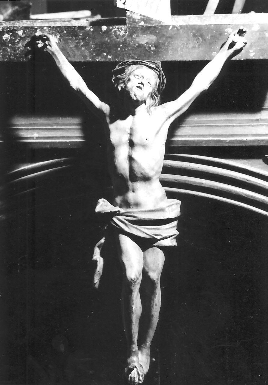 crocifisso - bottega Italia meridionale (sec. XIX)