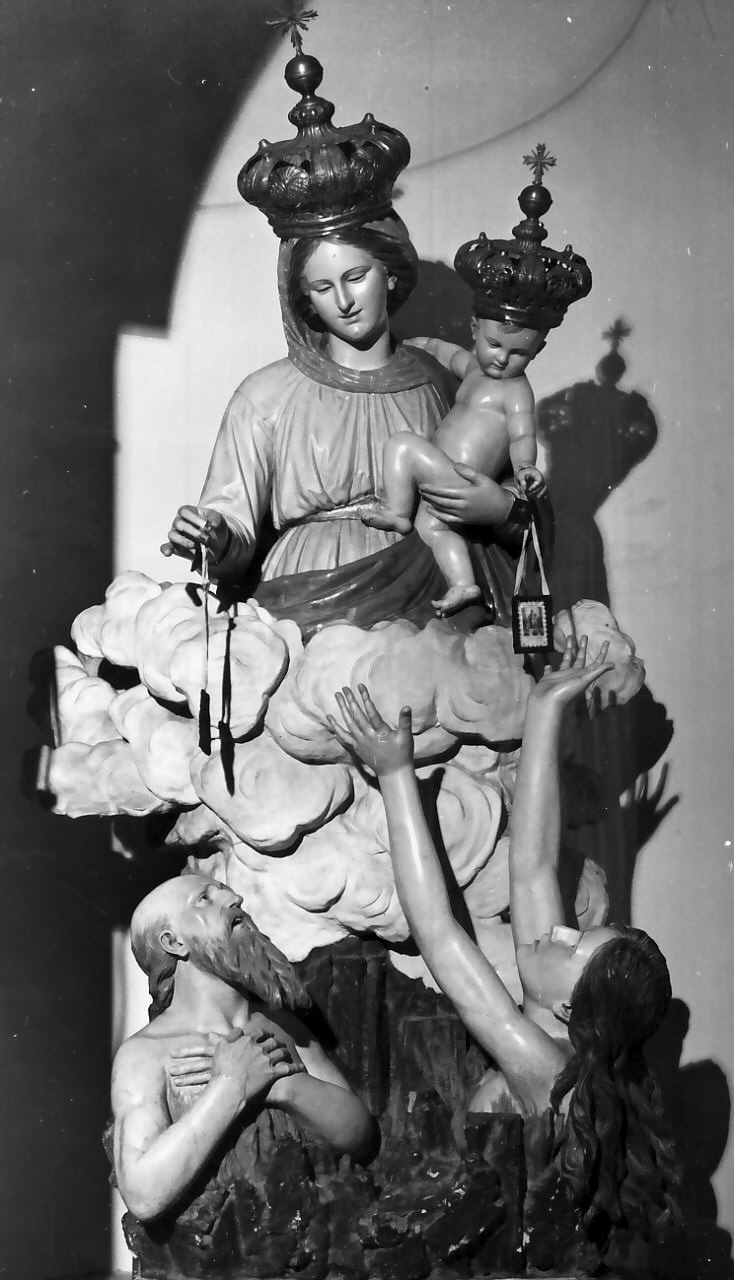 Madonna del Carmelo (statua) - bottega Italia meridionale (sec. XIX)