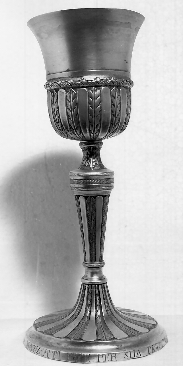 calice - bottega Italia meridionale (sec. XIX)