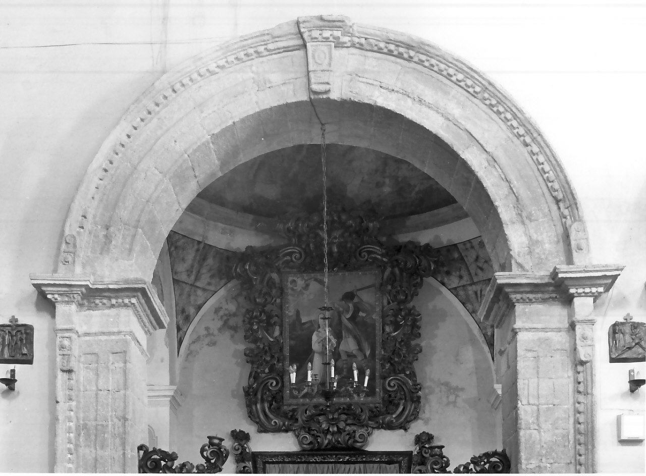 arco, opera isolata - bottega calabrese (sec. XVIII)