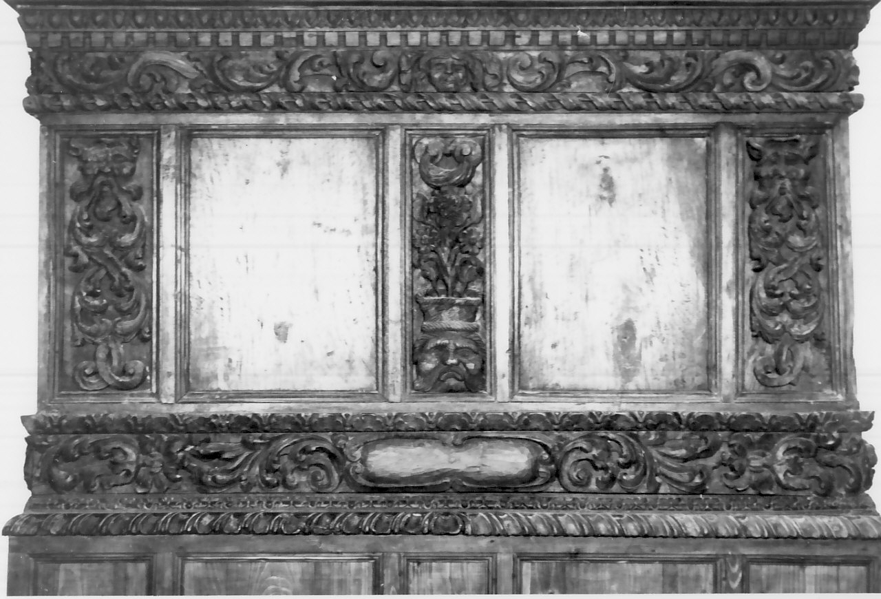 pulpito, opera isolata - bottega calabrese (sec. XVIII)