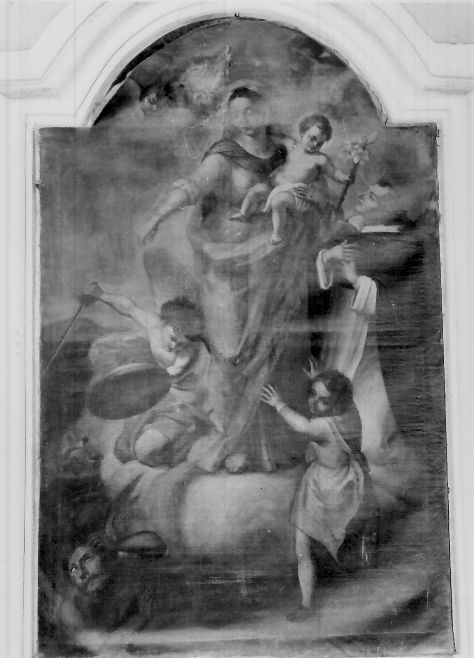 Immacolata Concezione (dipinto, opera isolata) - ambito napoletano (sec. XVIII)