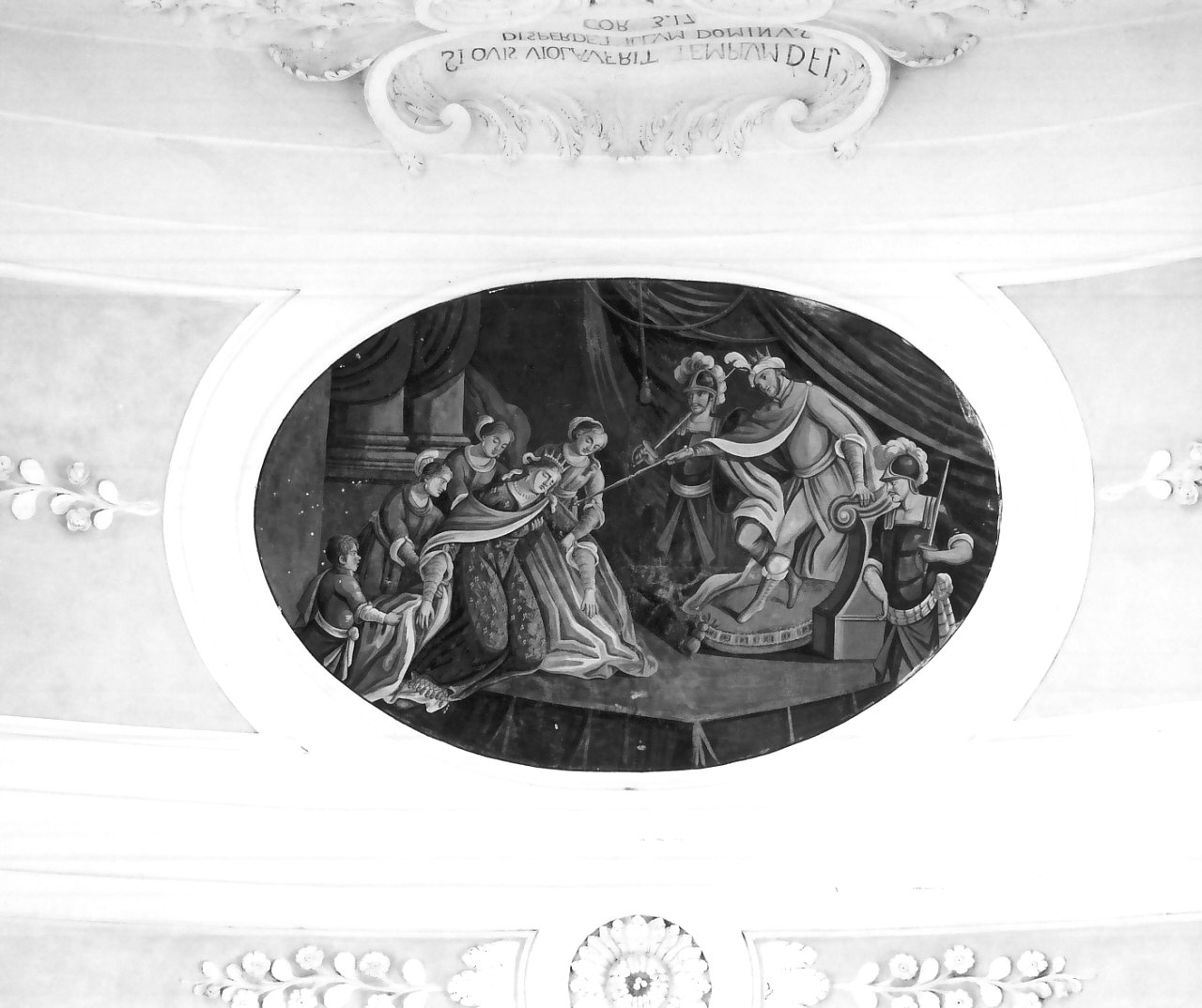 Ester e Assuero (dipinto, opera isolata) di Luigi di Nicola (sec. XIX)