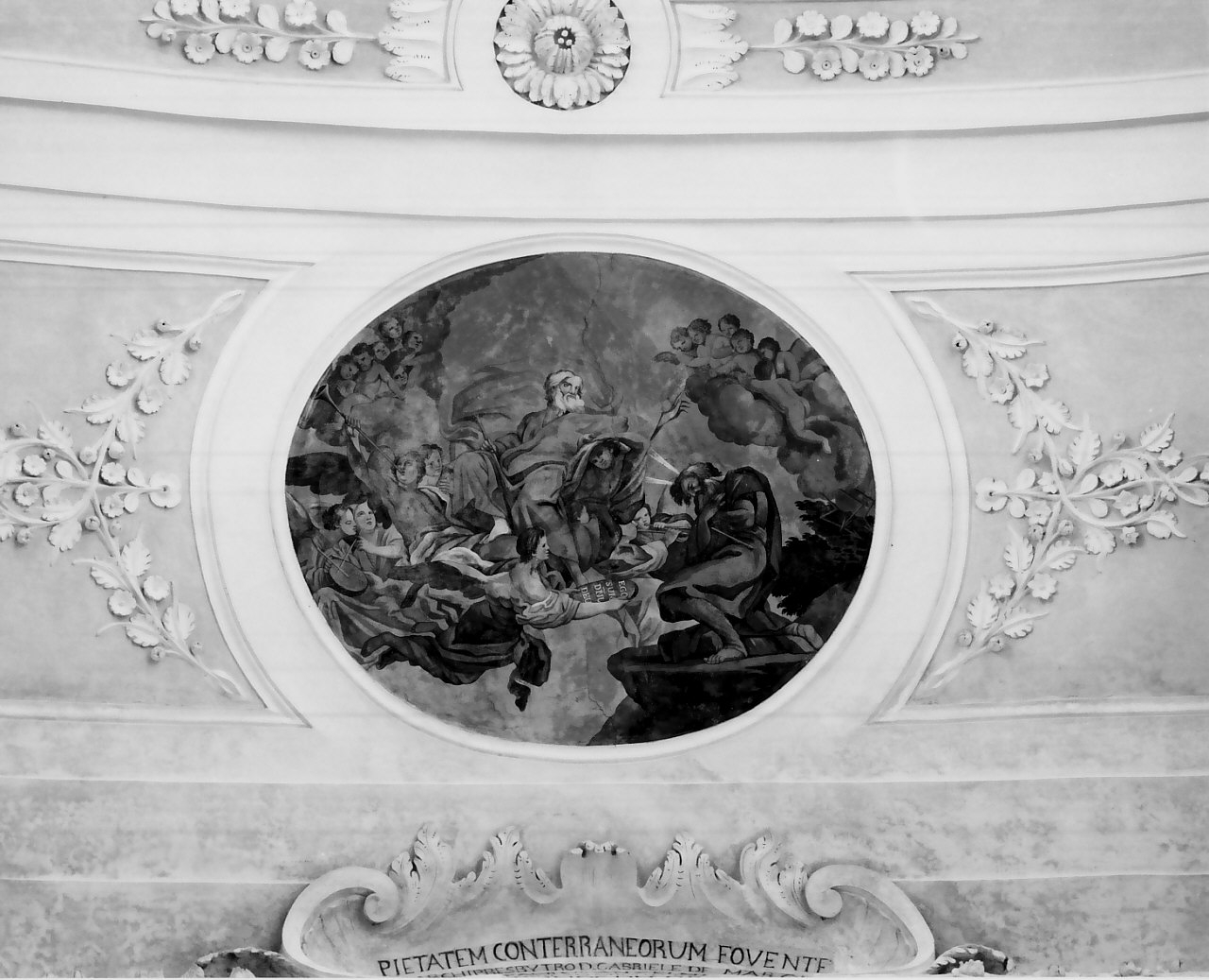 Mosè con le tavole della legge (dipinto, opera isolata) di Luigi di Nicola (sec. XIX)