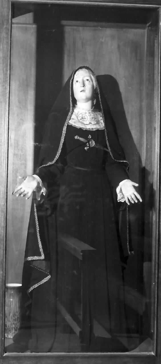 Madonna Addolorata (statua, opera isolata) - bottega Italia meridionale (metà sec. XIX)