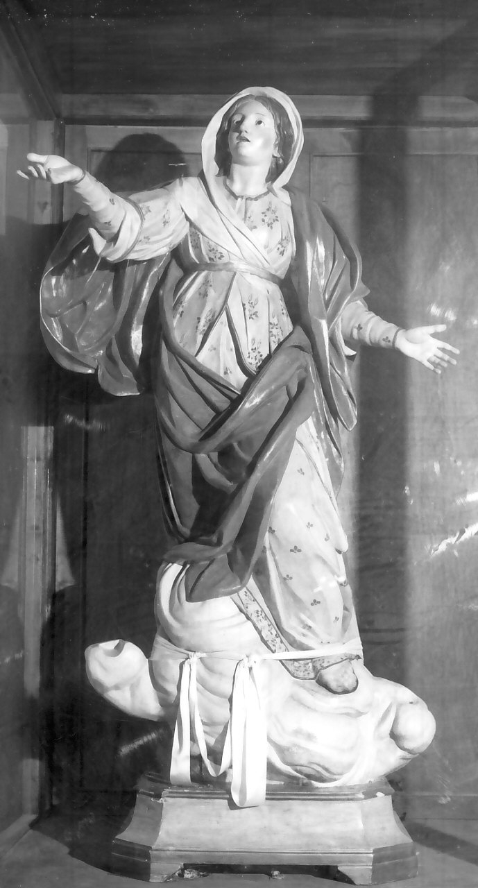 Madonna Assunta (statua, opera isolata) - bottega Italia meridionale (prima metà sec. XIX)