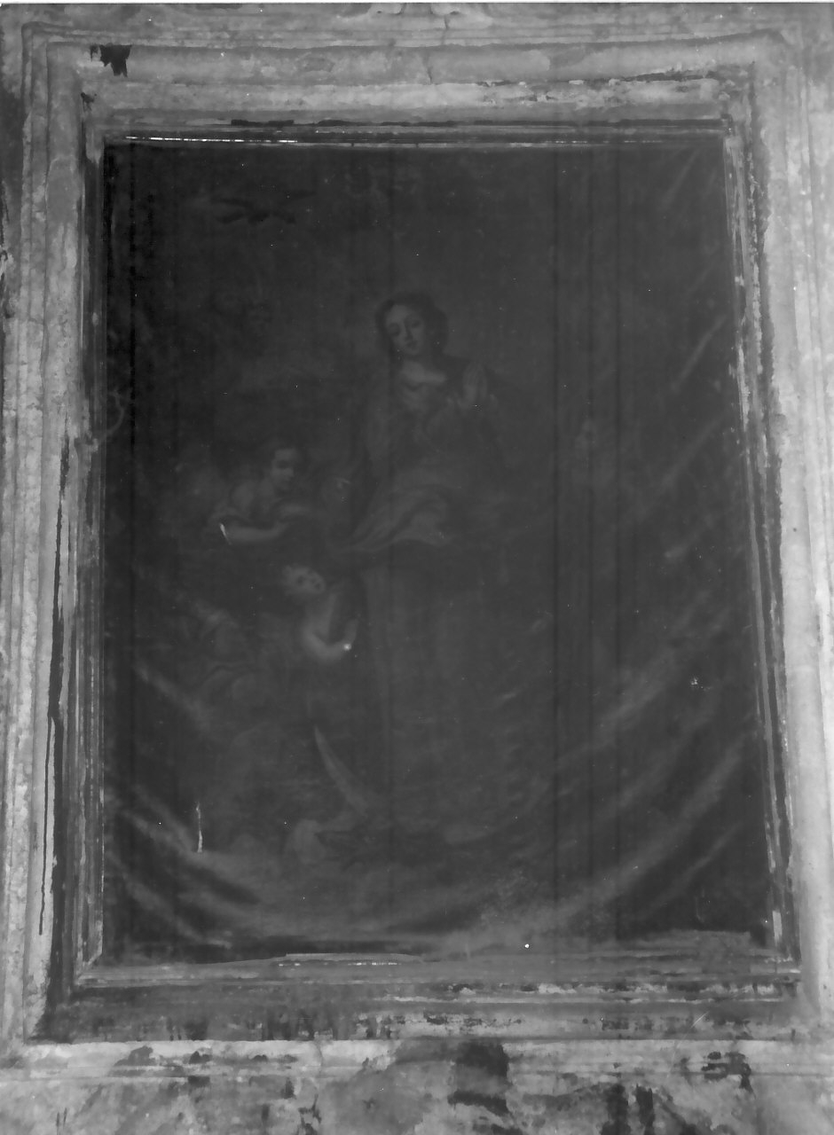 Annunciazione (dipinto, opera isolata) - ambito Italia meridionale (seconda metà sec. XVII)