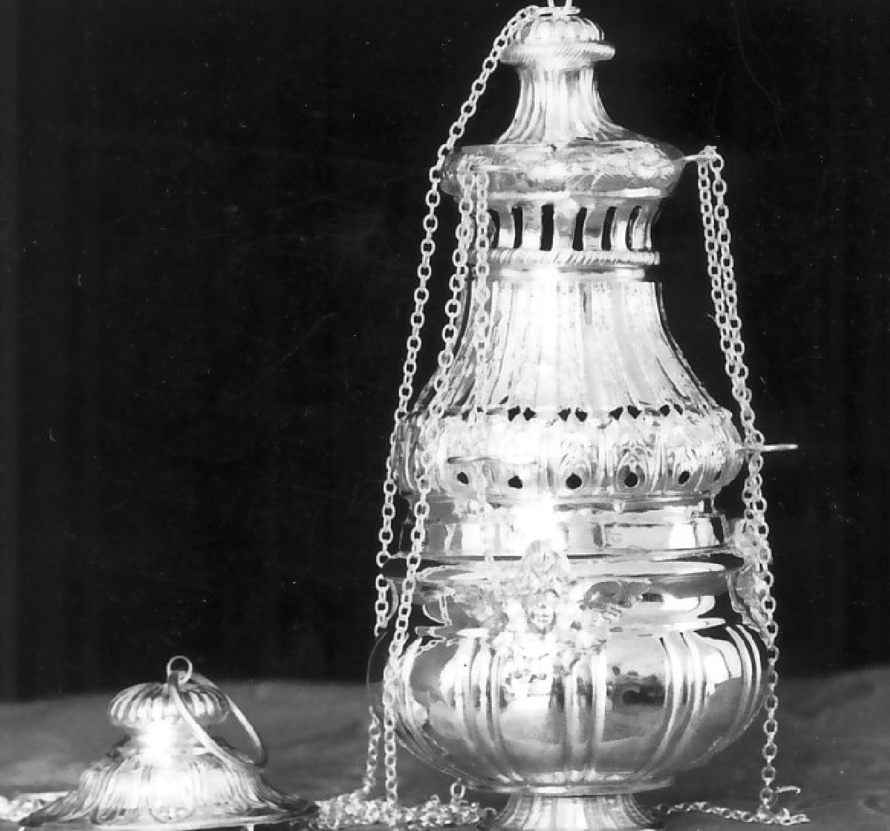 turibolo, opera isolata - bottega napoletana (sec. XIX)