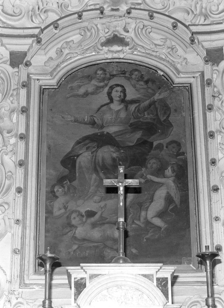 Madonna Assunta (dipinto, opera isolata) - ambito Italia meridionale (sec. XIX)