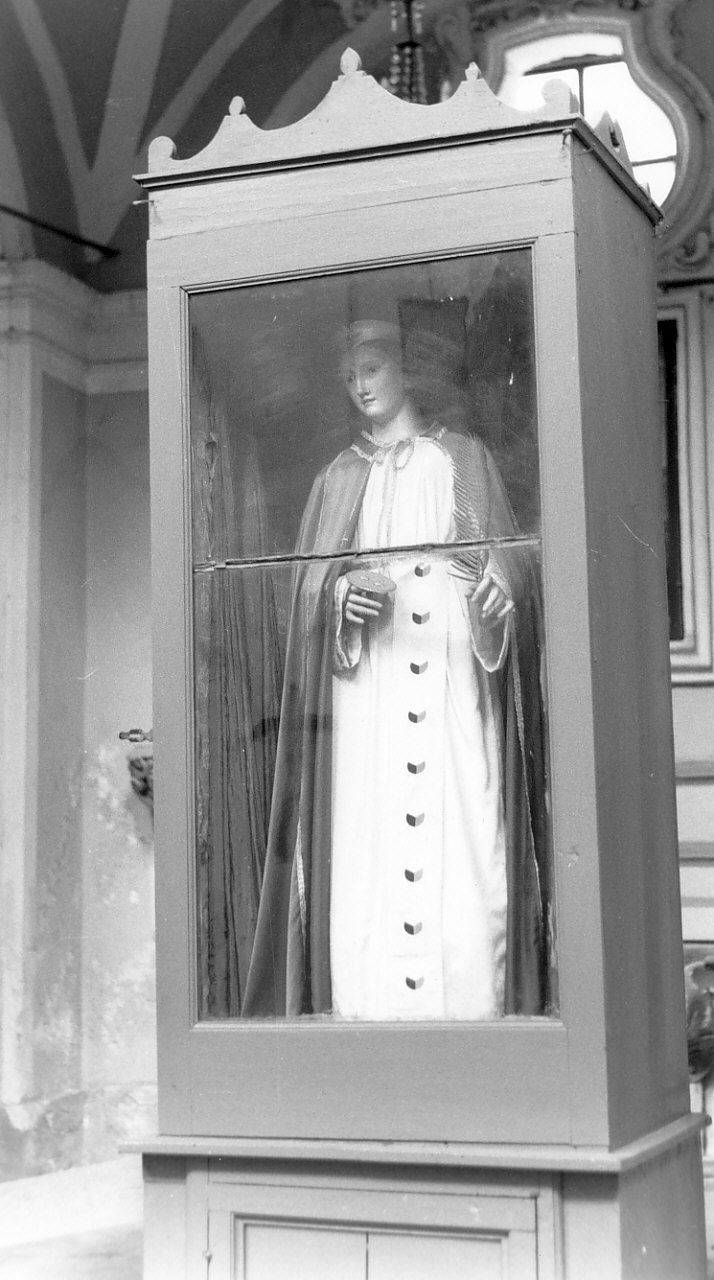 Santa Lucia (manichino, opera isolata) - bottega Italia meridionale (seconda metà sec. XIX)