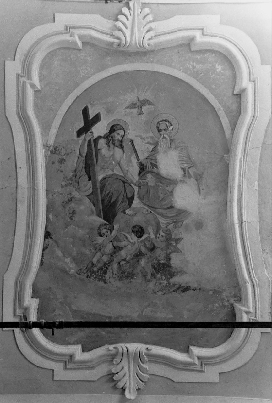 Trinità (dipinto, opera isolata) - ambito Italia meridionale (fine sec. XIX)