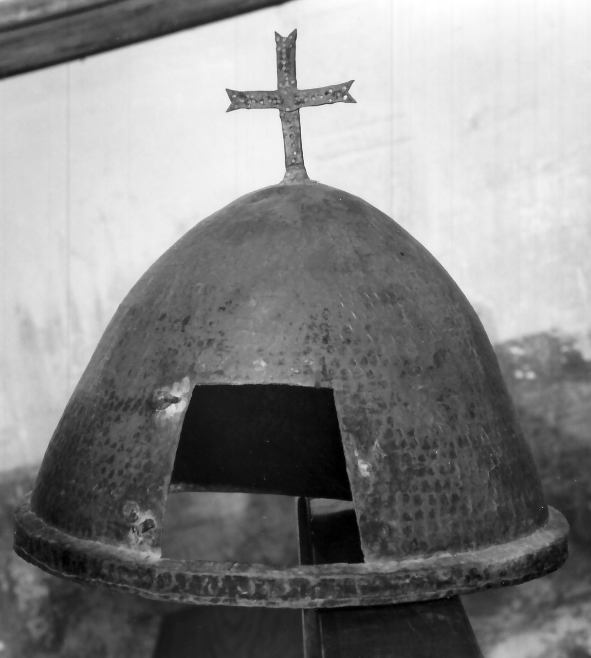 coperchio del fonte battesimale - bottega calabrese (seconda metà sec. XIX)