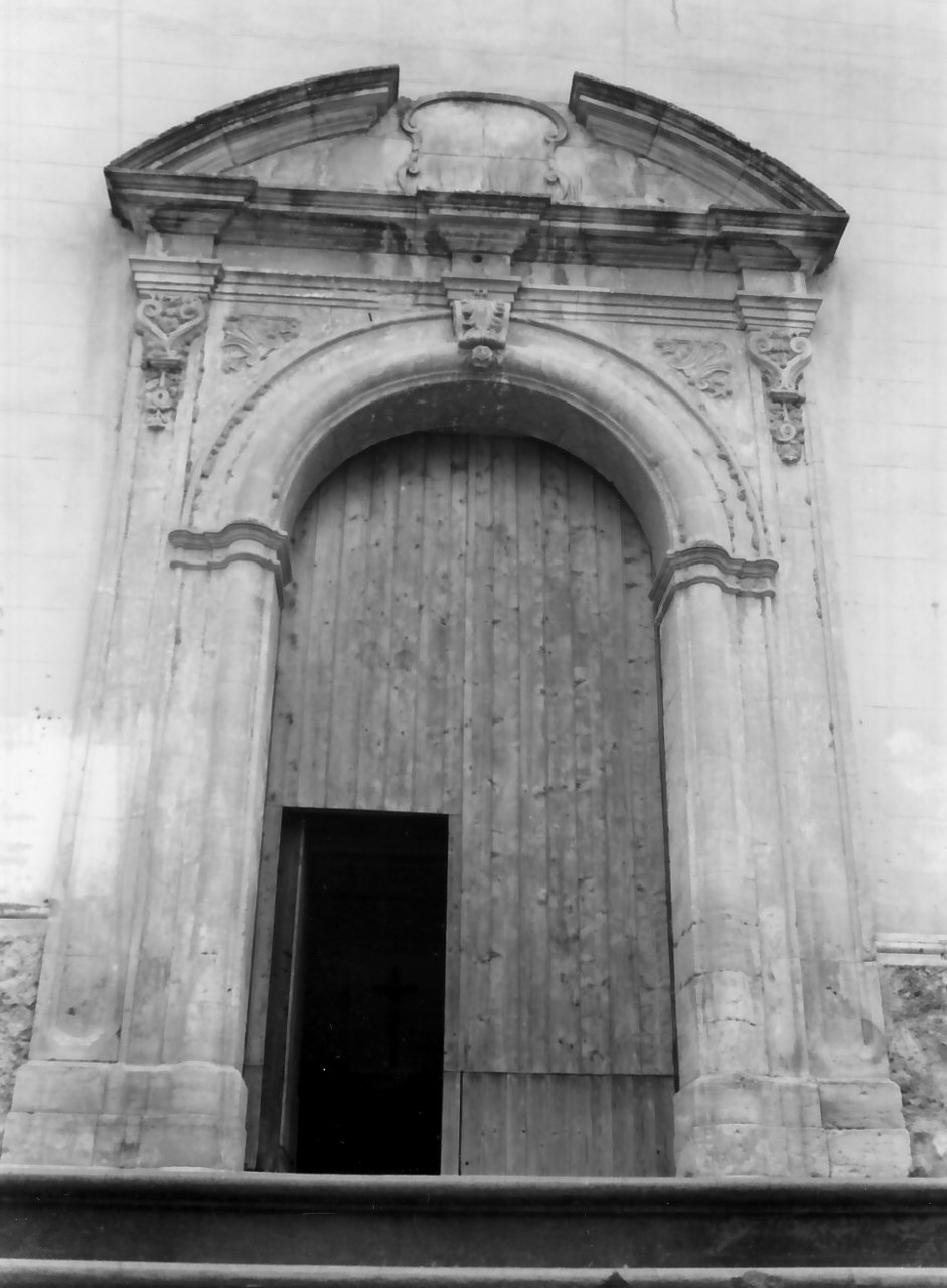 portale maggiore - bottega calabrese (sec. XVIII)