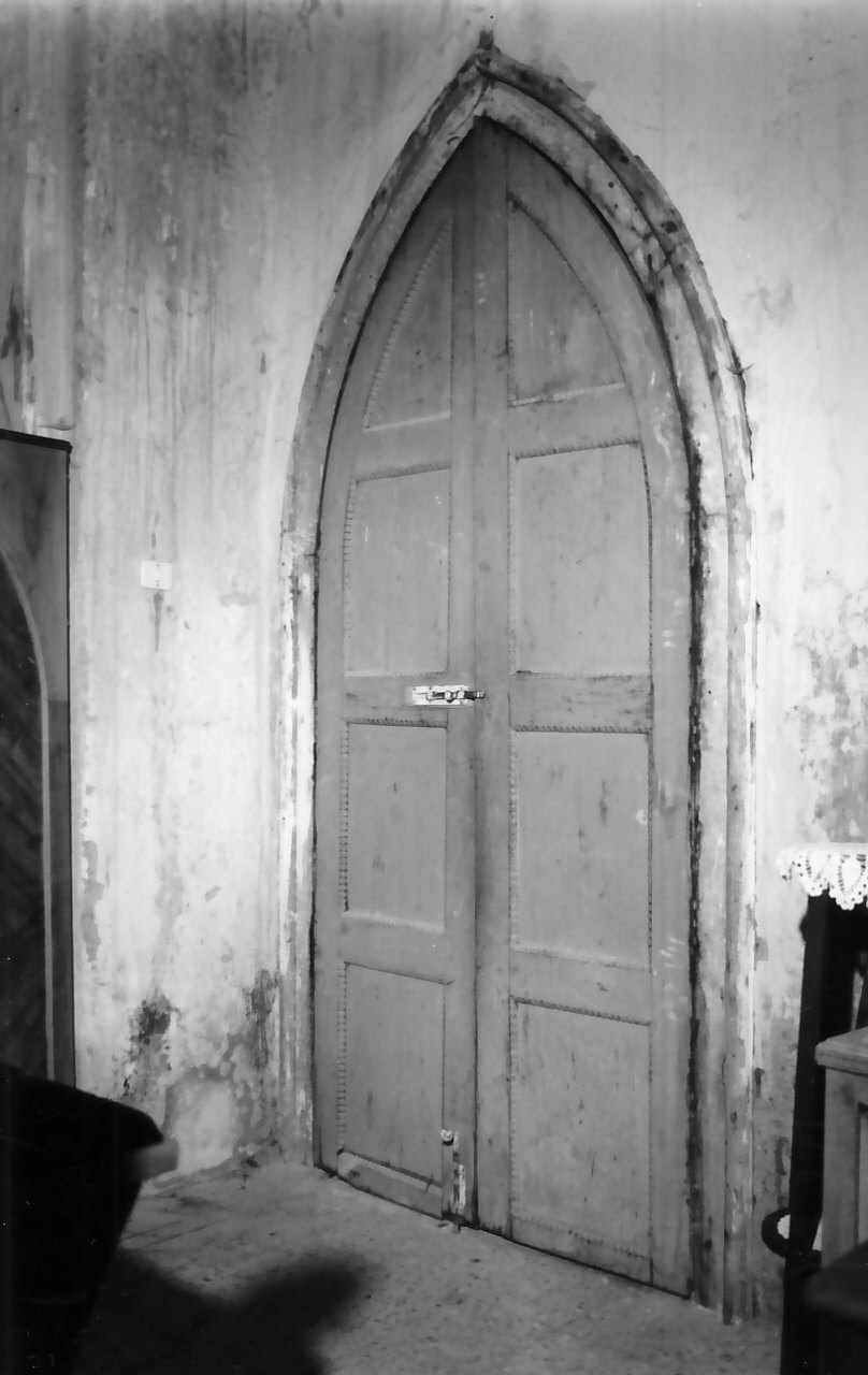 porta - a due battenti - bottega calabrese (sec. XX)