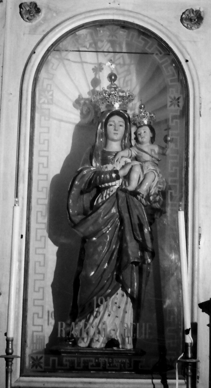 Madonna con Bambino (statua) - bottega Italia meridionale (metà sec. XIX)