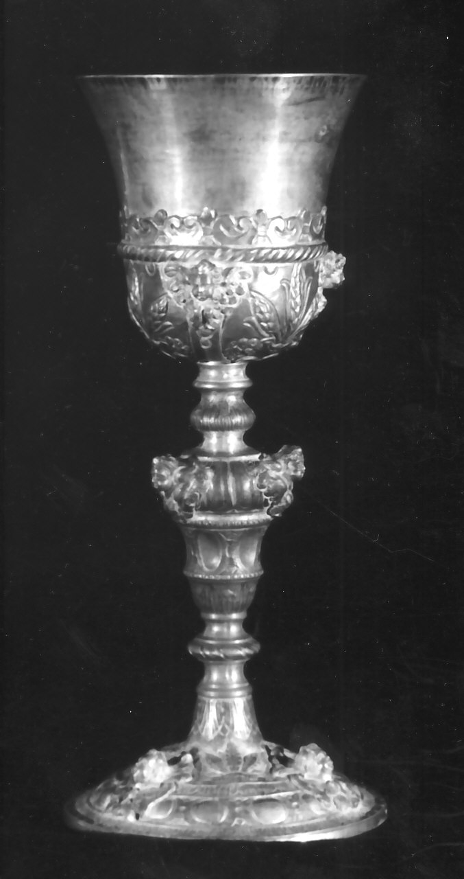 calice - bottega Italia meridionale (seconda metà, prima metà sec. XVIII, sec. XIX)