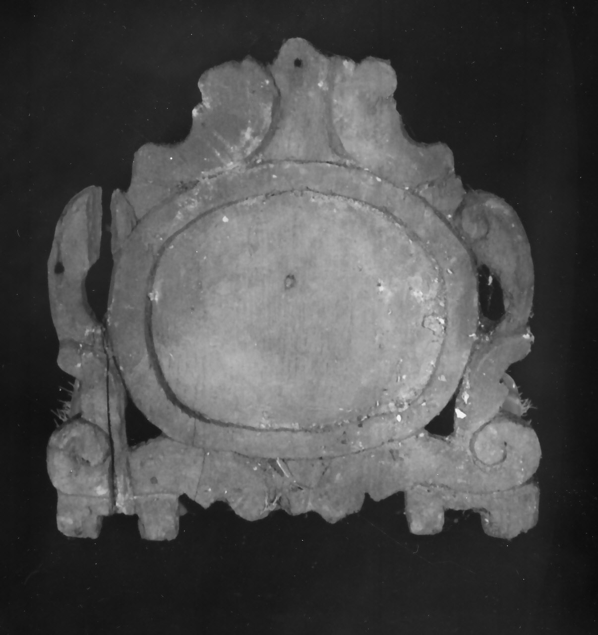 cimasa, frammento - bottega calabrese (prima metà sec. XVIII)