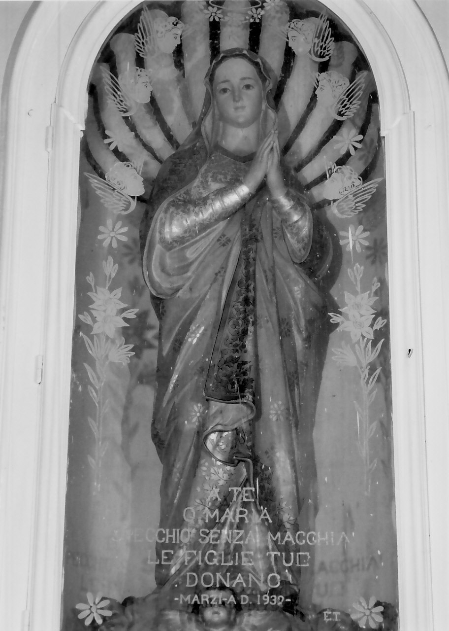 Madonna Immacolata (statua) - bottega Italia meridionale (sec. XX)