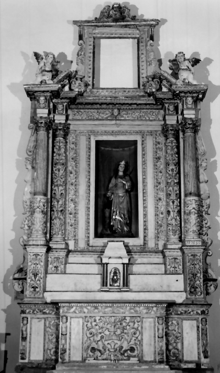 altare - bottega calabrese (prima metà sec. XVIII)