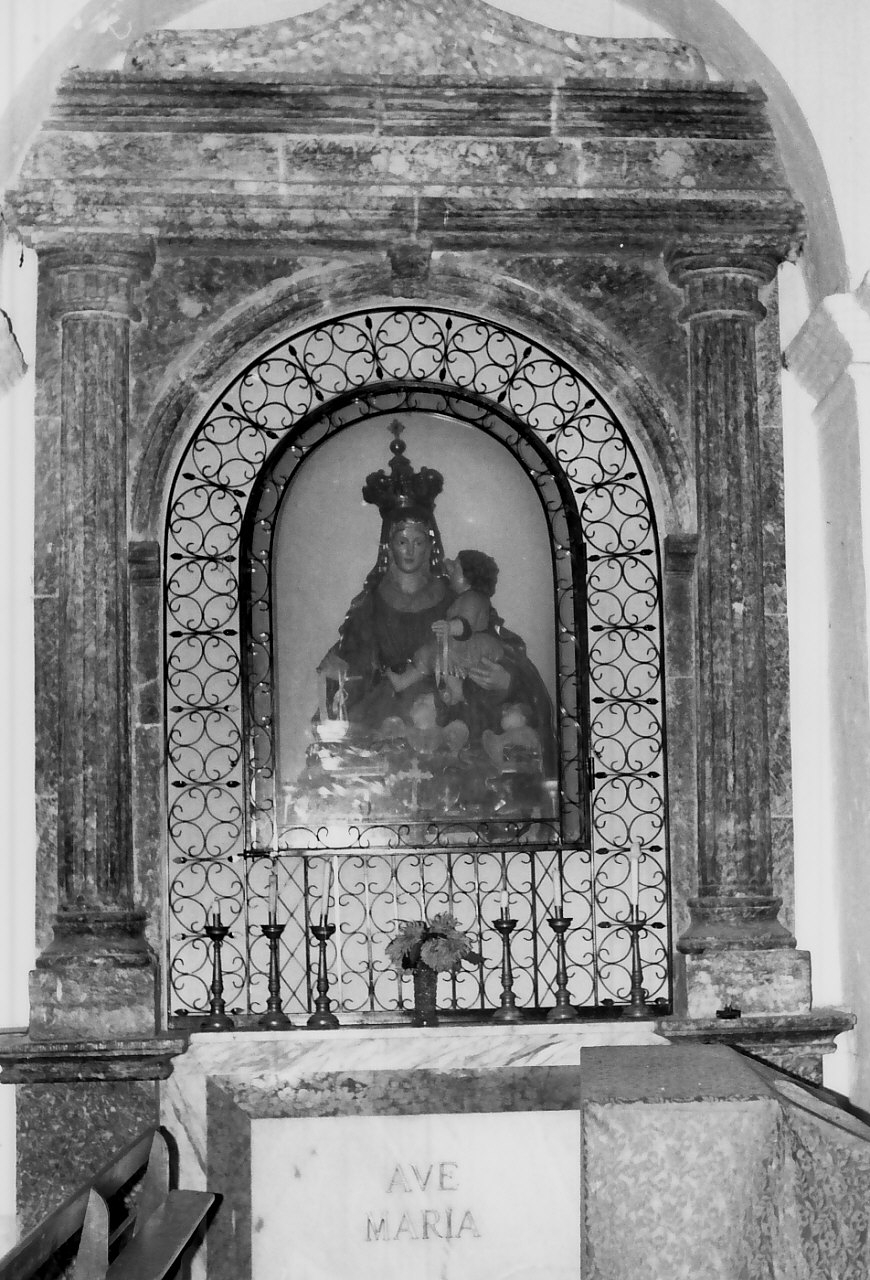 Madonna del Carmelo (busto) - bottega Italia meridionale (sec. XVII)
