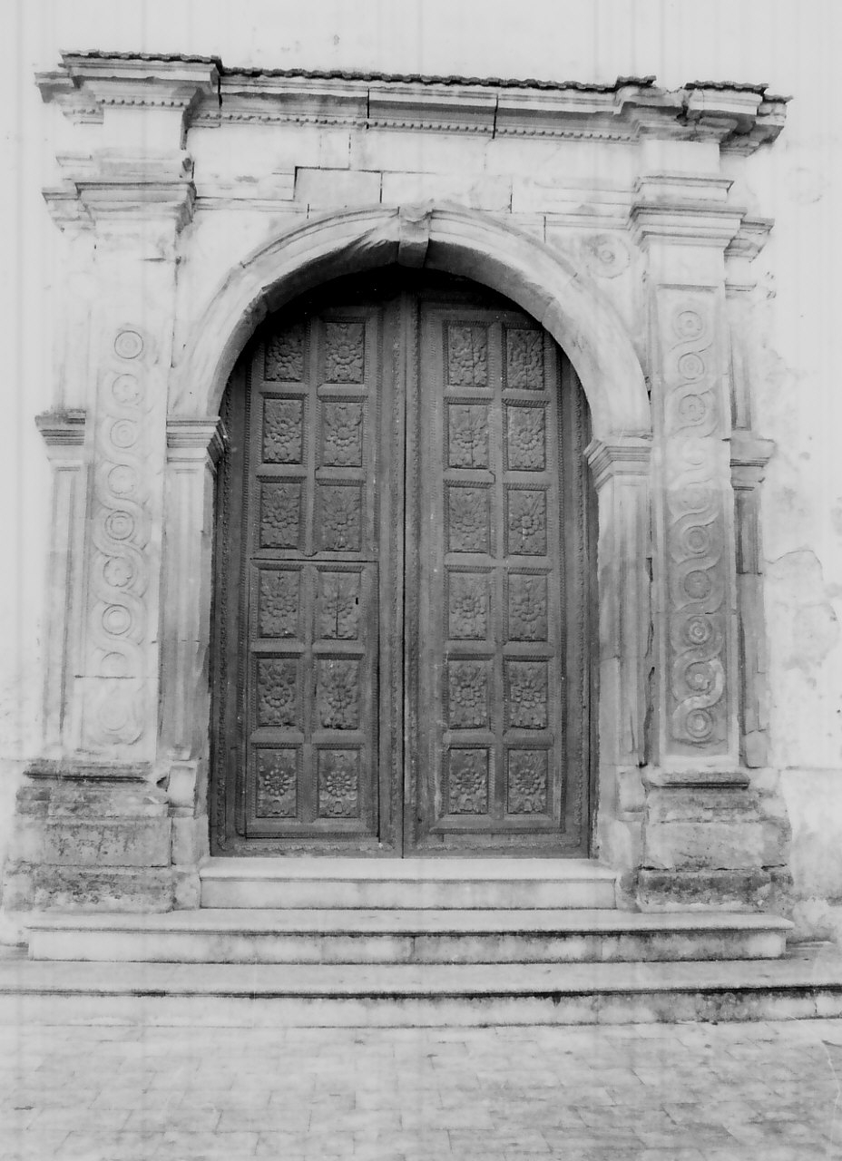 portale - bottega calabrese (fine sec. XVII)