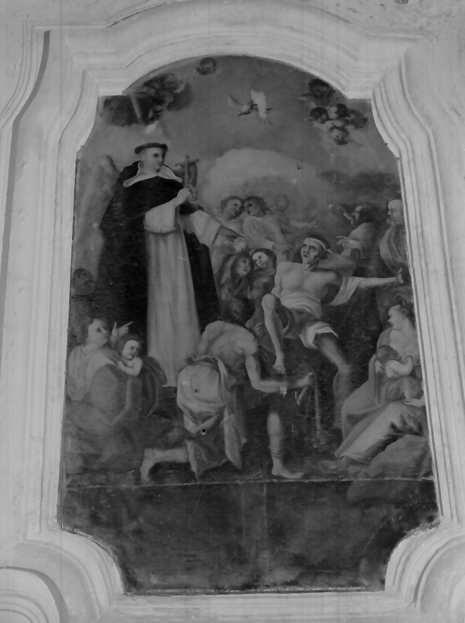 miracolo di San Domenico (dipinto, opera isolata) - ambito Italia meridionale (seconda metà sec. XVIII)