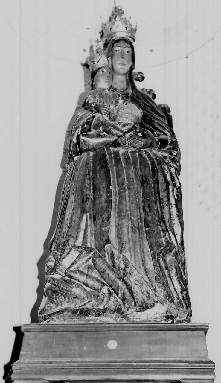 Madonna della Serra, Madonna con Bambino (statua, opera isolata) - bottega calabrese (sec. XIV)