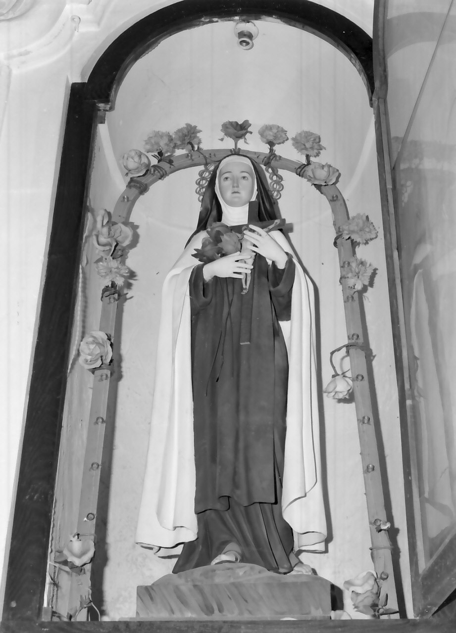 Santa Teresa d'Avila (statua, opera isolata) - bottega leccese (primo quarto sec. XX)