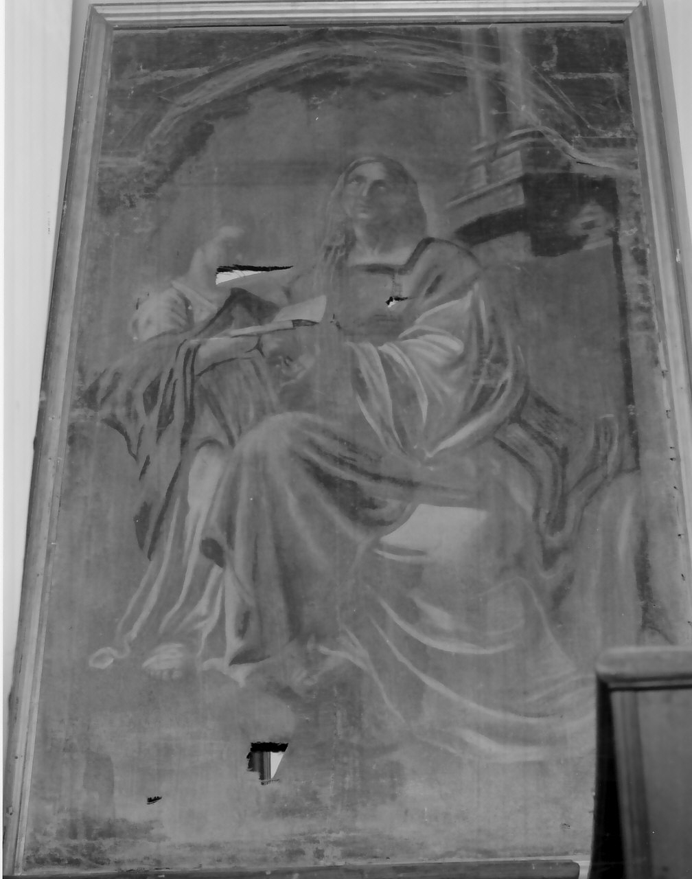 Maria Vergine bambina e Sant'Anna (dipinto, opera isolata) - ambito Italia meridionale (sec. XVIII)