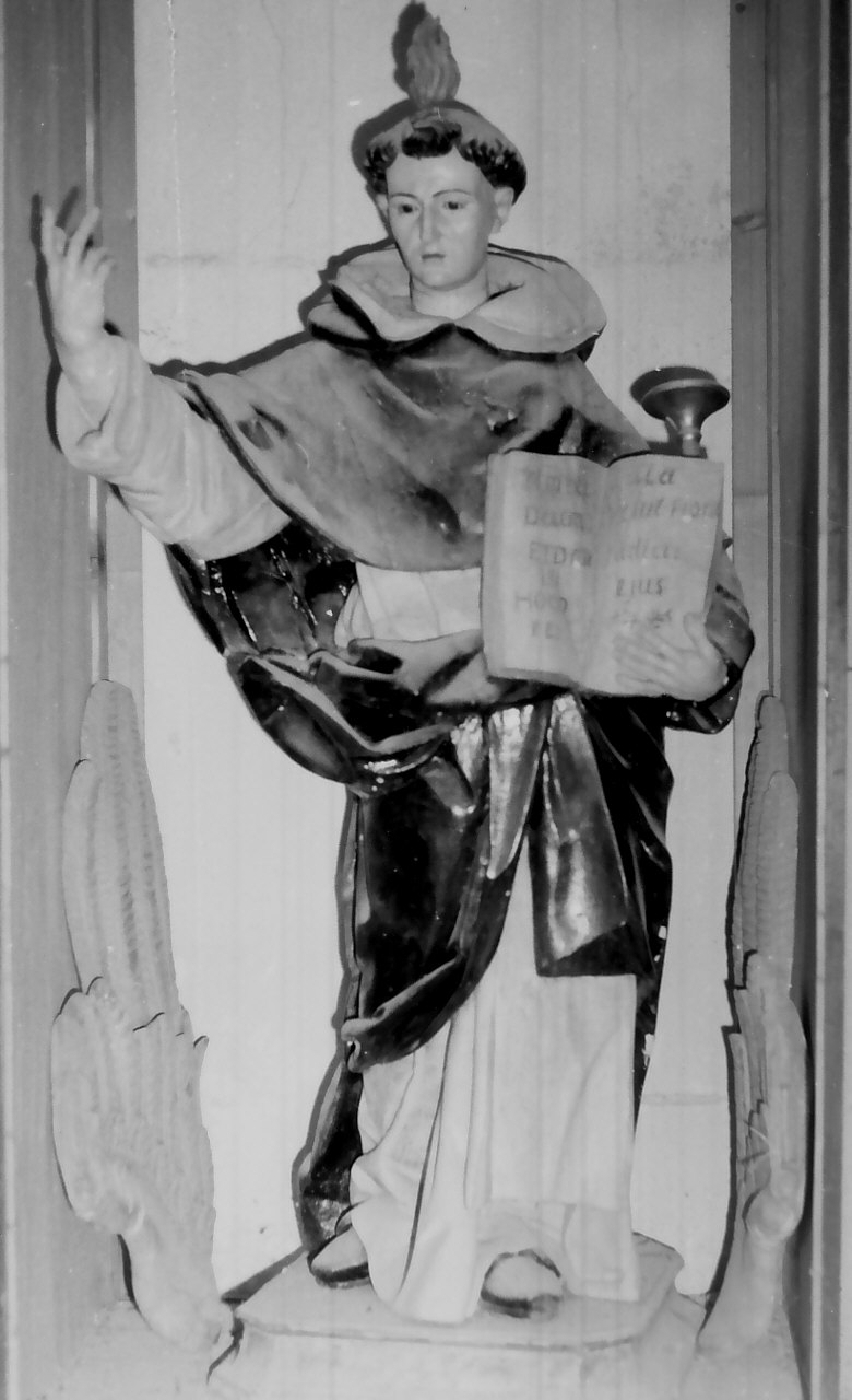 San Vincenzo Ferrer (statua, opera isolata) - bottega Italia meridionale (sec. XVIII)