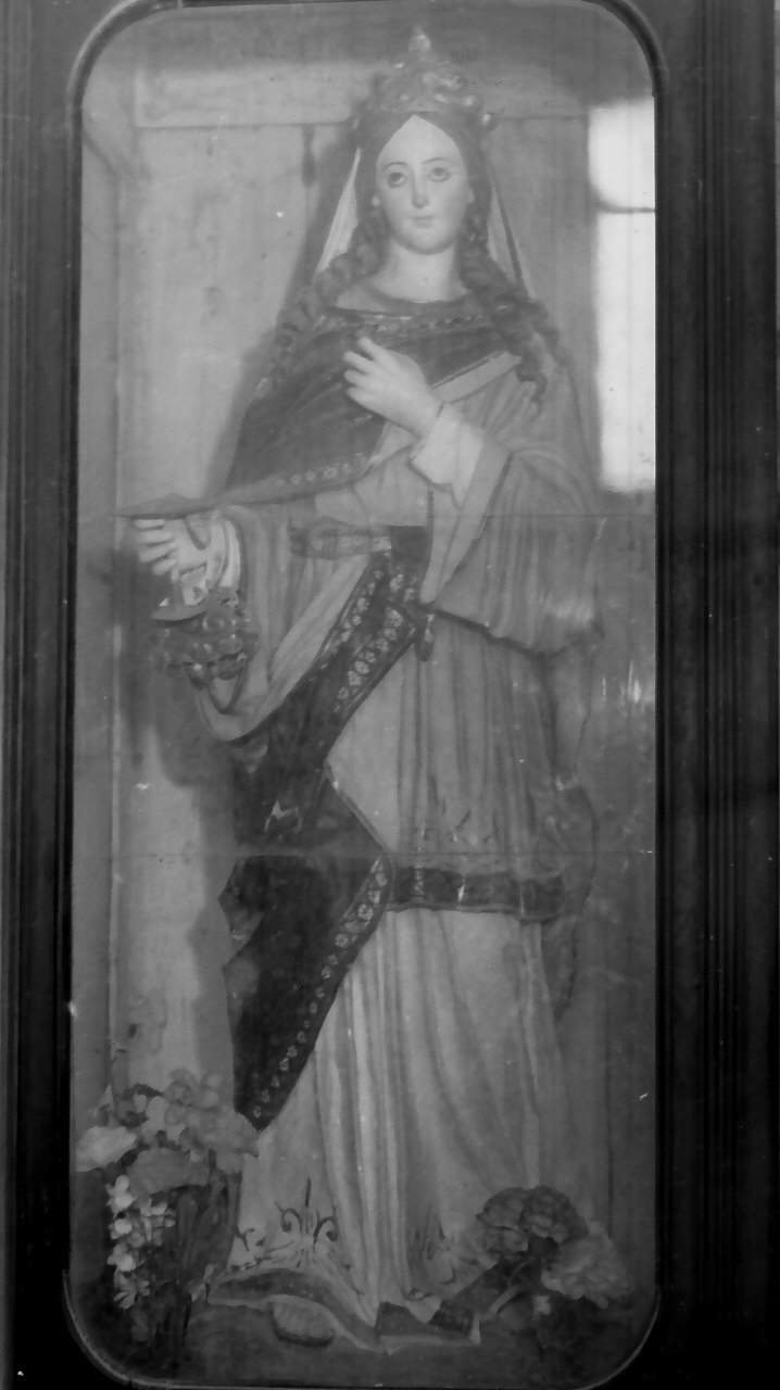 Santa Lucia (statua, opera isolata) - bottega pugliese (sec. XIX)