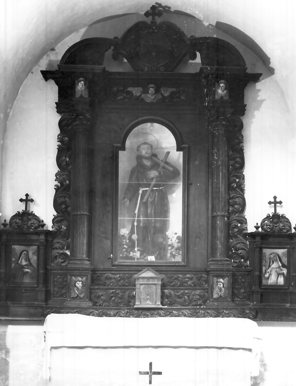 altare, opera isolata - bottega calabrese (sec. XVIII)